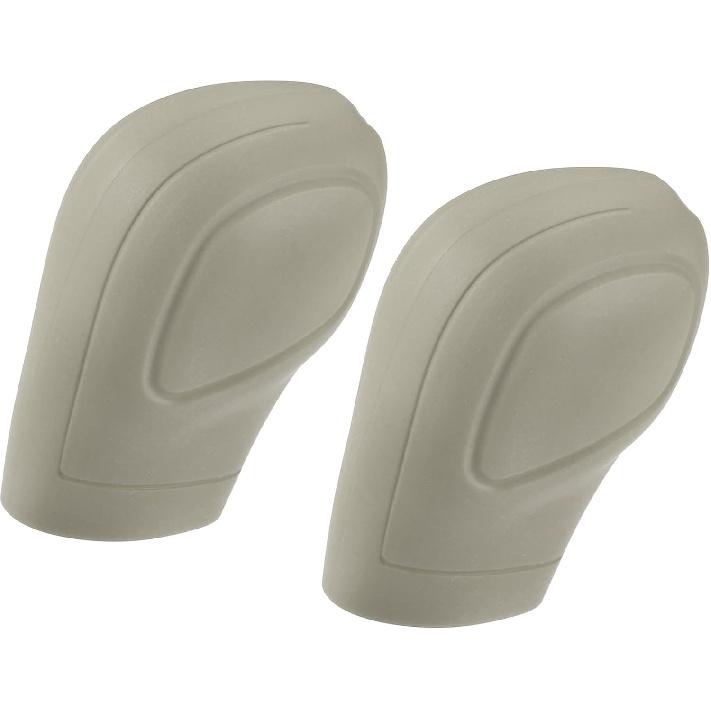 

ACROPIX Universal Car Gear Shift Cover Comfortable Handbrake Shifter Cover, Anti-Slip, Silicone, Beige, 2 Pcs Car Parts