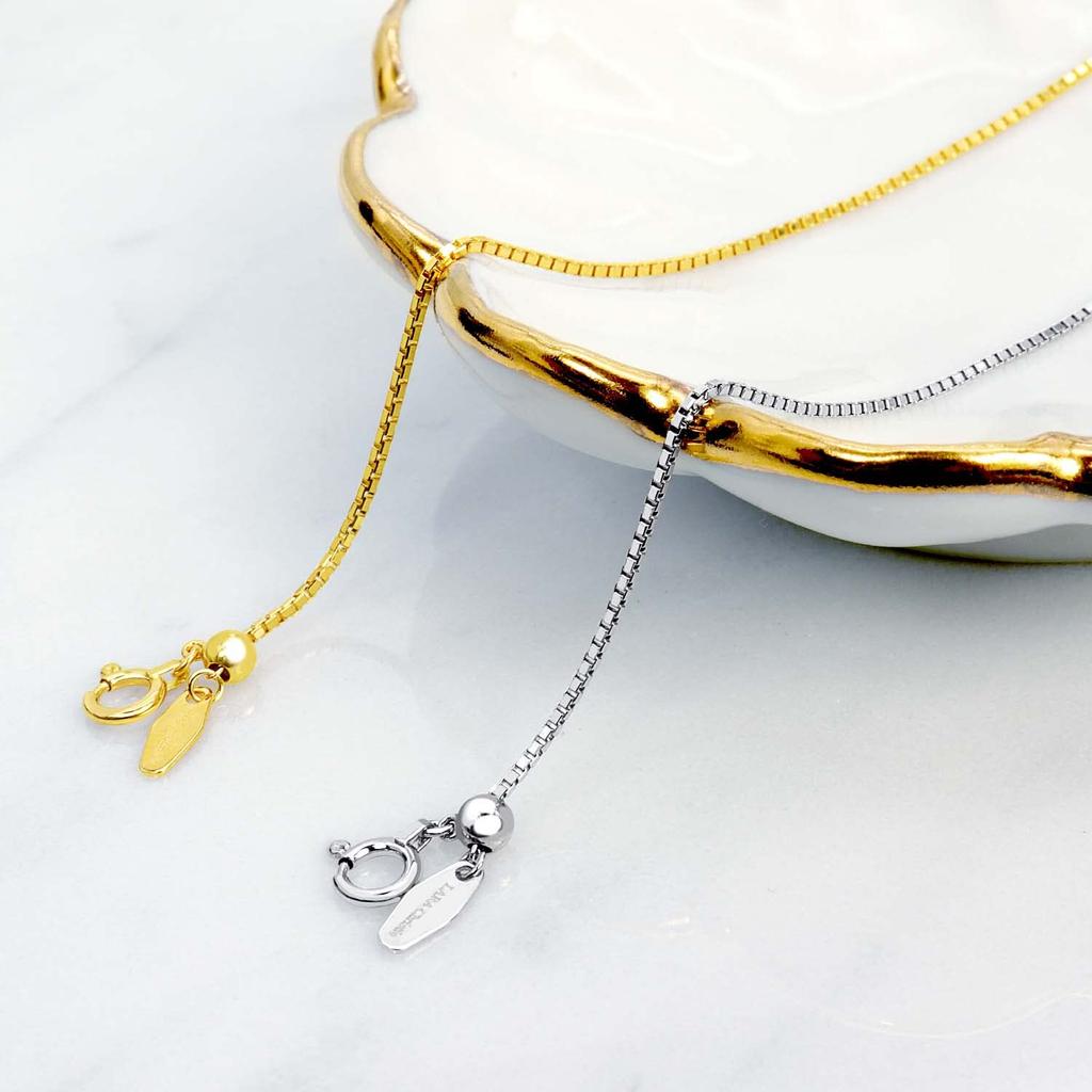 Kettenarmband Pt850 Platin Venezianische Breite Länge 18cm [Lara Christie] ca. 0,85mm. 1,5g lb97-0002-pt