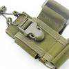 New Tactical Adjustable Walkie Talkie Holder Radio Pouch Hunting Interphone Hanging Bag Outdoor Nylon Molle Radio Pouch