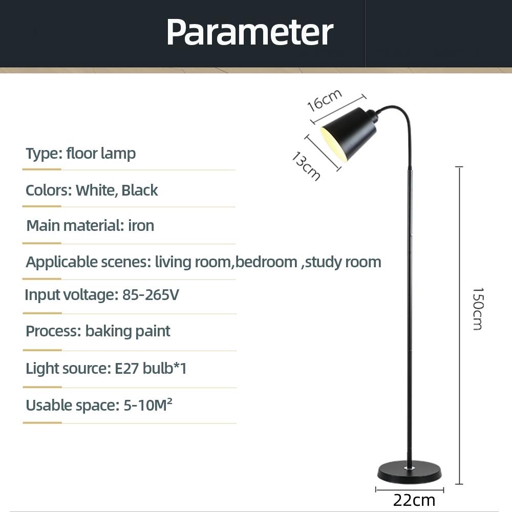 Sofa atmosphere floor lamp Bedside lamp living room study room room decor floor lamp table lamp two-in-one residential lighting