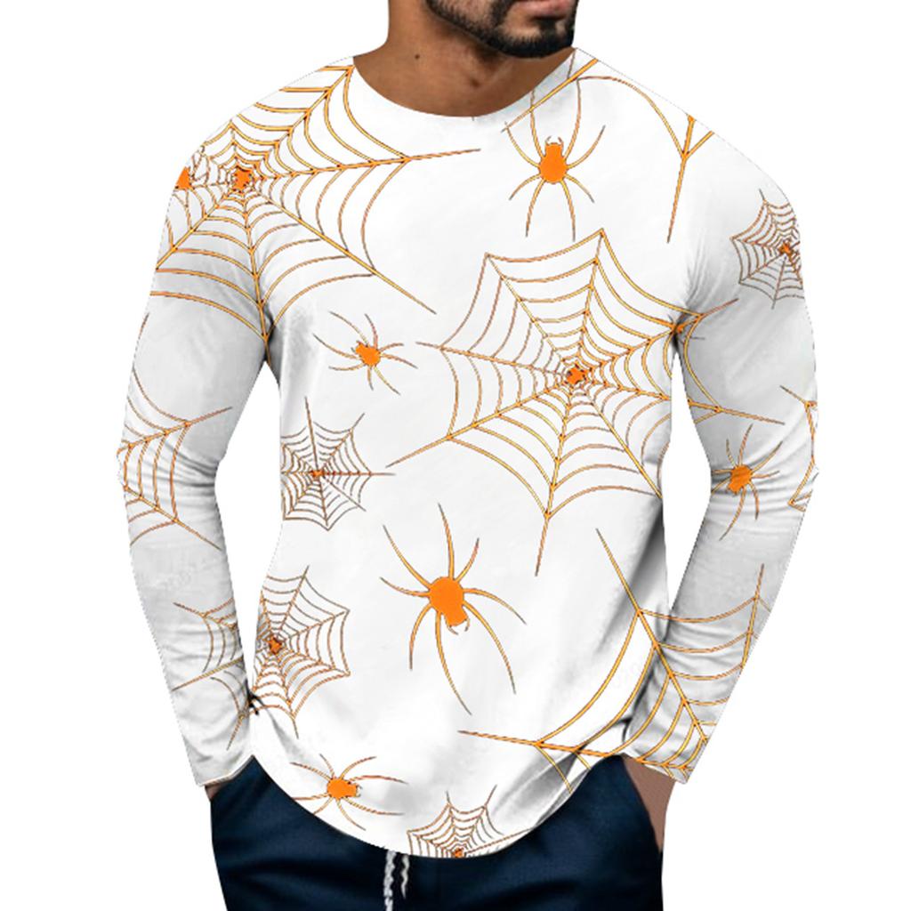 Halloween Blood Bat 3D Print T-Shirts Men Woman Long Sleeve Hip Hop T Shirt Streetwear Harajuku Pullovers Tees Top Kids Clothing