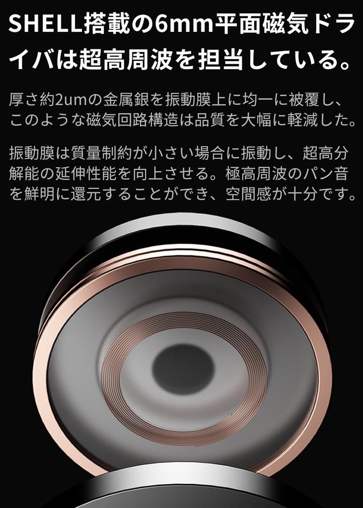 TRN SHELL Sluchátka do uší, 3DD+ Planární magnetická sluchátka, Hybridní typ, Monitory do uší, Vyrobeno v Číně, Vysoká zvuková izolace, Typ do uší, Kabelová,