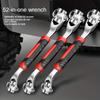 Eight-in-One Double-Ended Rotating Wrench, 52-in-One & 48-in-One Multi-functional Tool
