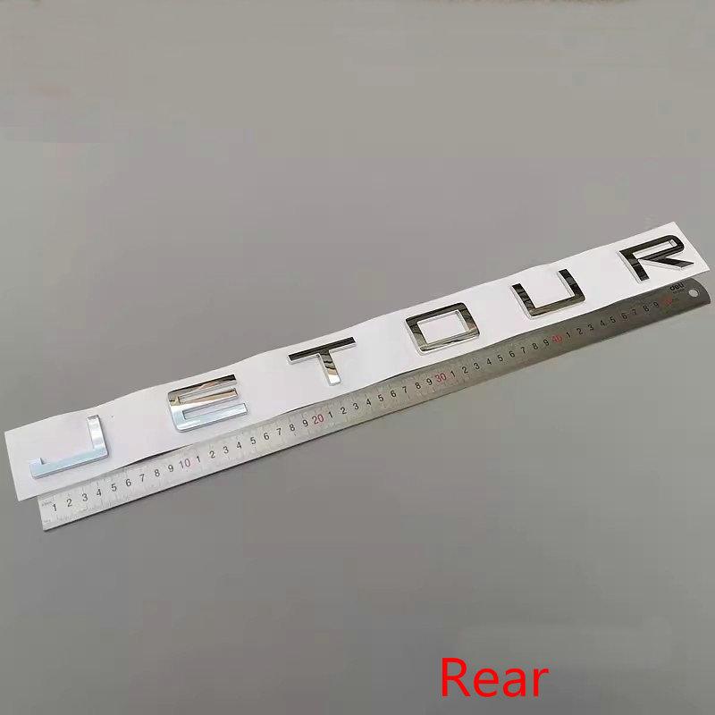 Apply to Chery JRTOUR X70 240T Front grille logo Trunk label Tailgate lettering