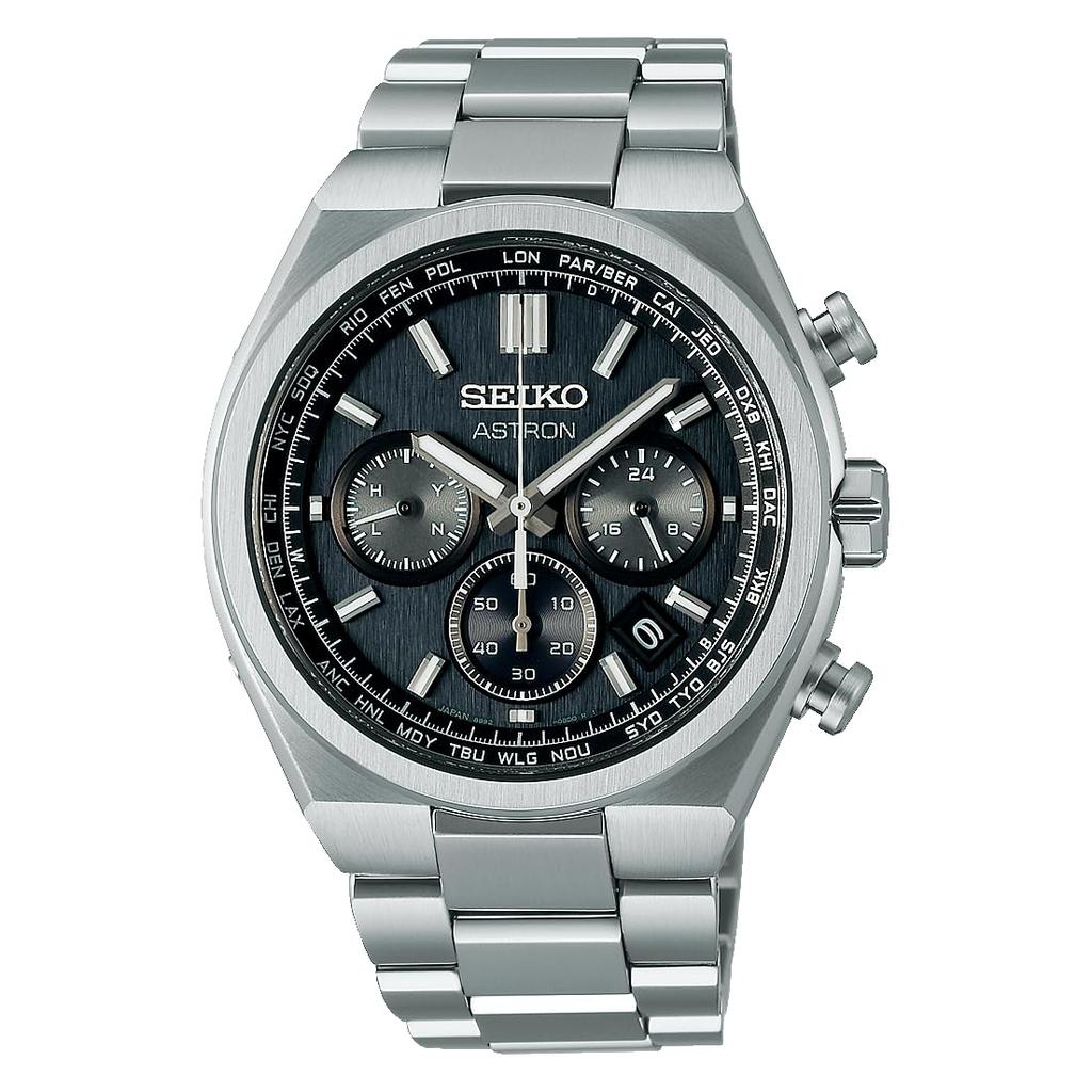 Astron Nexter Solar Radio 8B92 World Time Chronograph