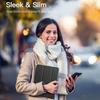 Coque de Protection - E.F.Connection - pour iPad Pro 12,9" - Silicone - Noir - Verre Trempé