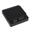 Coffee Scale with Timer 0.1g High Precision Rechargeable Coffee Scale with Backlit Screen Anti Slip Mat Black