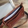 New Personalized Brown Leather Messenger Bag | Handcrafted Men’s Leather Bag | Elegant Business Laptop Case | Cozy Business Case | Leather case