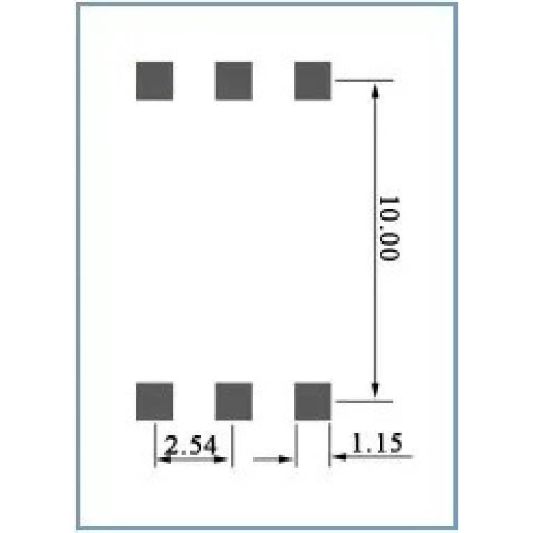 XGZP6847A Gas Pressure Sensor Module Ventilator Positive Negative Pressure-100KPa-40KPa ~ 700KPa