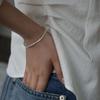 Silver925 Foil Bangle Bracelet (2color)