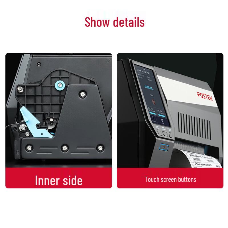 POSTEK GX3 Industrial Label Printer CN plug (adapter included)