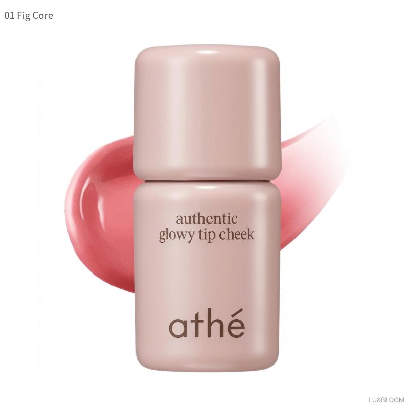 athé Аутентичный Глоу Тип Румяна 5г (+Бесплатный подарок) 01 Fig Core