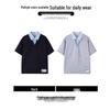 :CHOCOOLATEit Men's Casual Loose Fit Polo T-Shirt