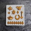 Dragonfly Crown Key Po Frame Shaped Silicone Mold Diy Lace Scroll Po Frame Silicone Candy Cake Border Decoration Mold