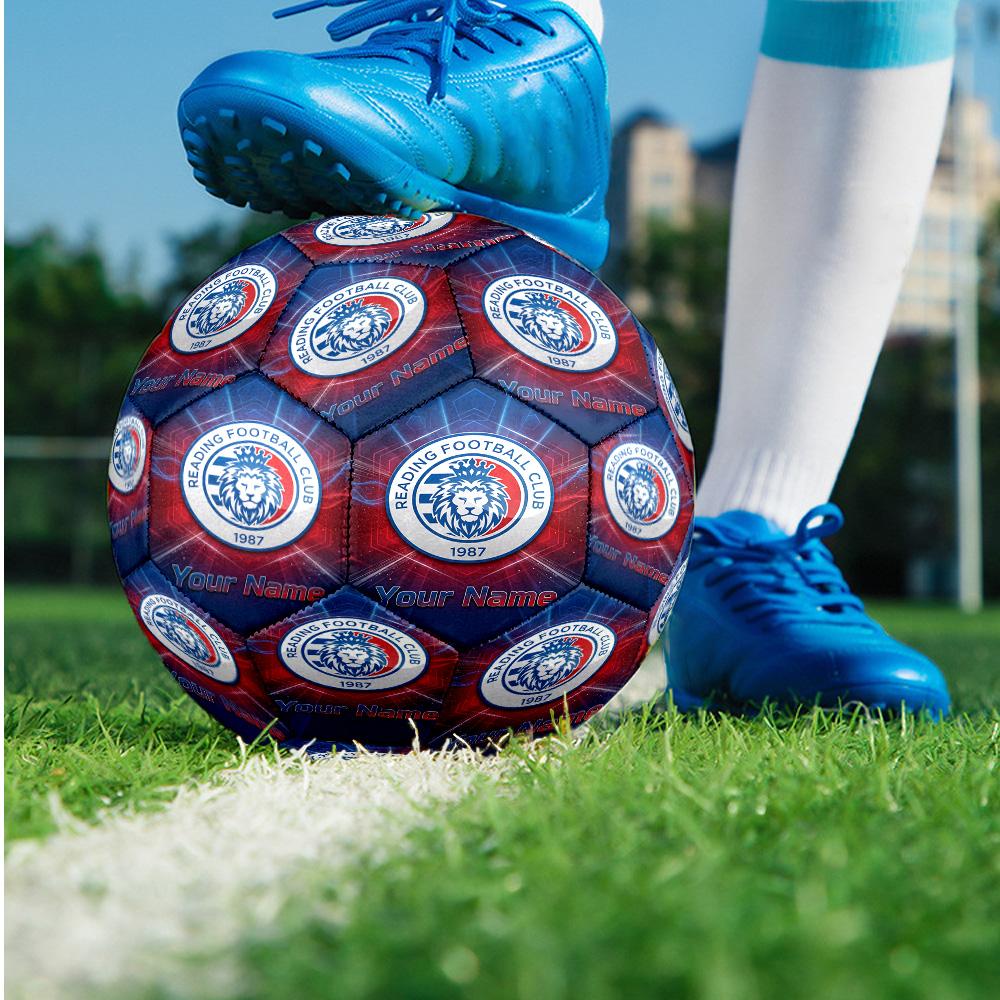 Reading FC Fashion Size 5 Football Wearproof Non‑Slip Soccer Ball For Sports Training Entertainment Use