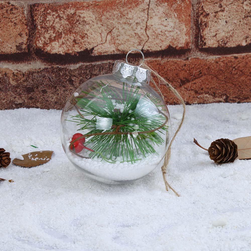 Weihnachtsbaumkugel Schmuck Hängender Anhänger Heimdekoration für die Feiertage