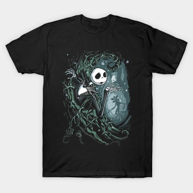 

Men Black Print T-shirt Upside Down Town (Ash Variant) No-Cut Transfer Paper Print Cotton Tshirt XL чёрный