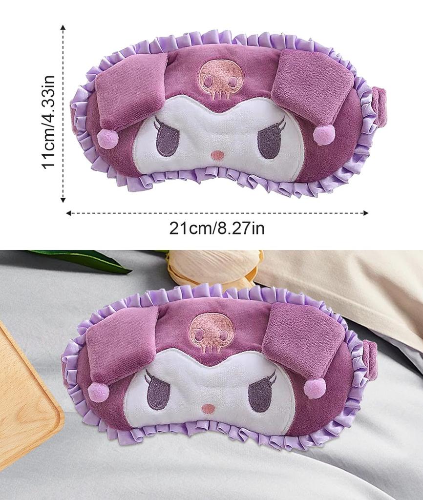 GHDVOP Kuromi Eye a Eye Mask Featuring a Cute It Provides a Comfortable Blocks Out and Provides a Light Blocking and It Blocks Out Light and Is