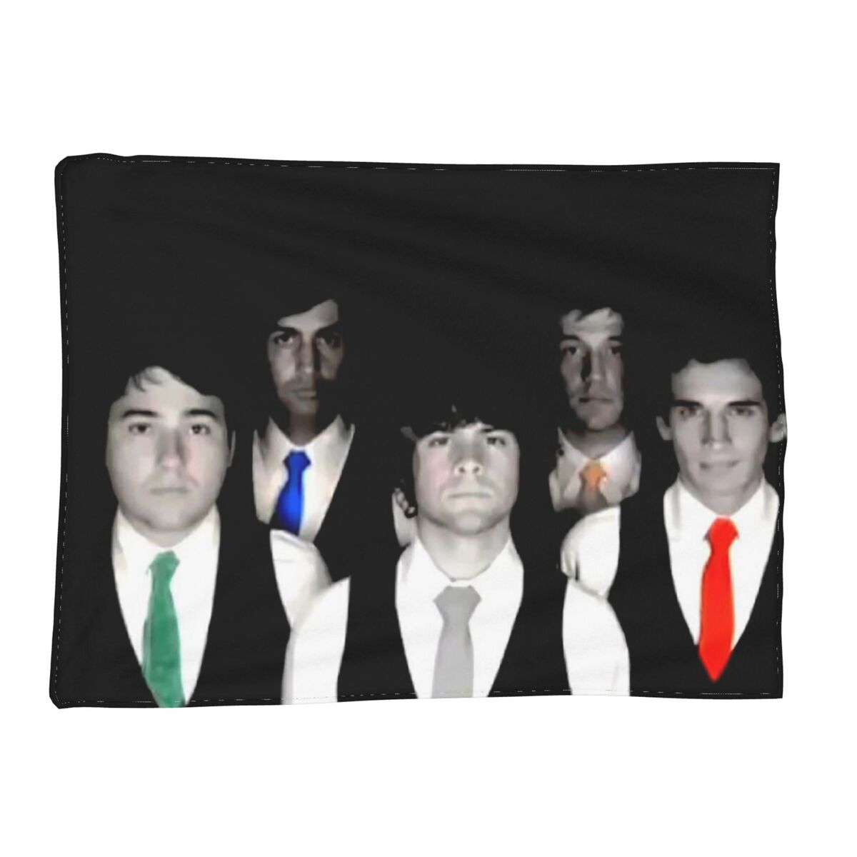 Tallys Halls Rock Music Band Blankets Soft Warm Flannel Throw Blanket Cover for Bed Living room Picnic Travel Home Couch 80x120cm