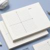 Tearable Notepad 64K Draft Book Minimalist Quadrant Drawing Paper  Math Exercises