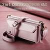 Multi-Functional Leather Crossbody Case for Samsung A72/A12/A13/A24/A33/A57 with Card Slot and Shoulder Strap