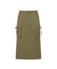 COVERNAT WOMAN Cargo Skirt Khaki