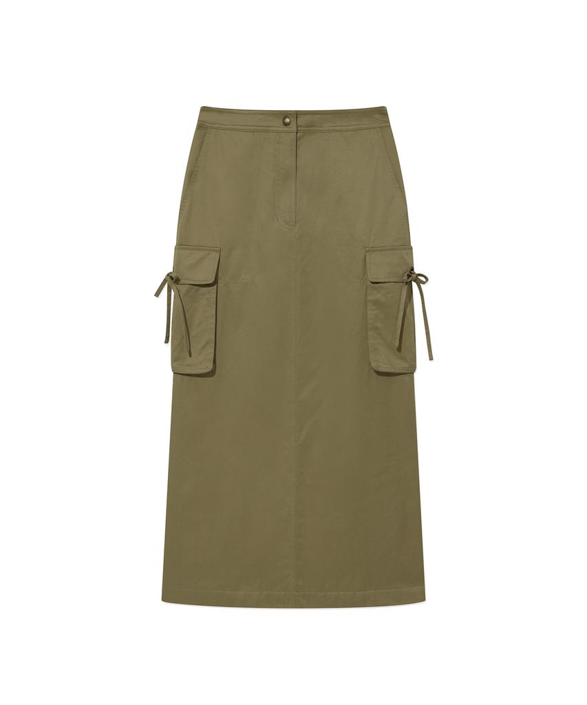 COVERNAT WOMAN Cargo Skirt Khaki