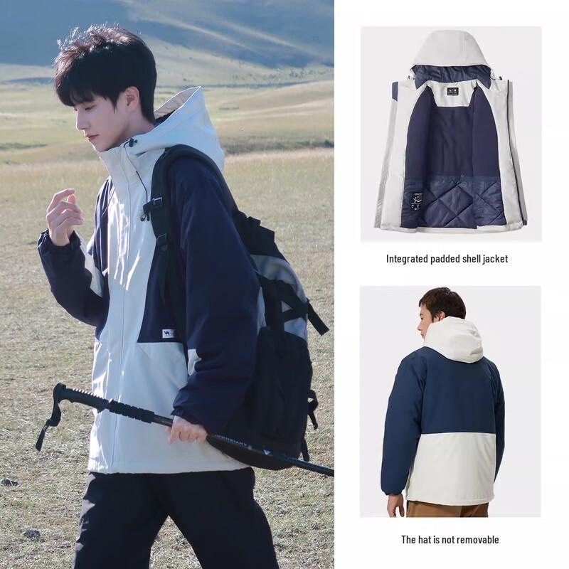 CAMEL Outdoor Padded 3-in-1 Jacket