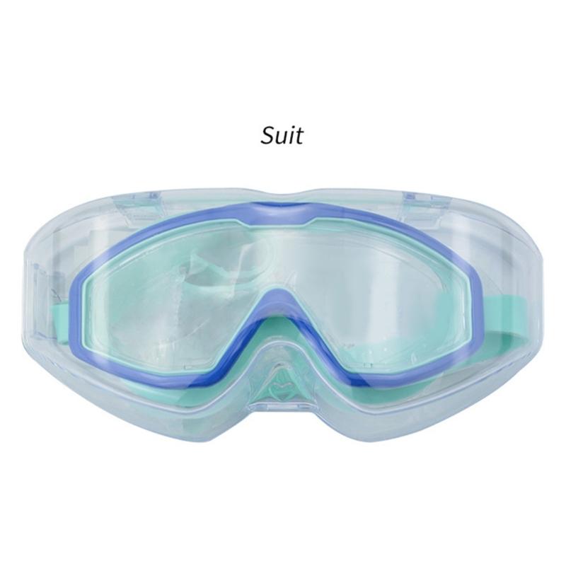 Kids Swimming Goggles, Kids Swim Goggles for Boys Girls Junior Children Age 3-16, Quick Release Strap Anti-Leak Goggles
