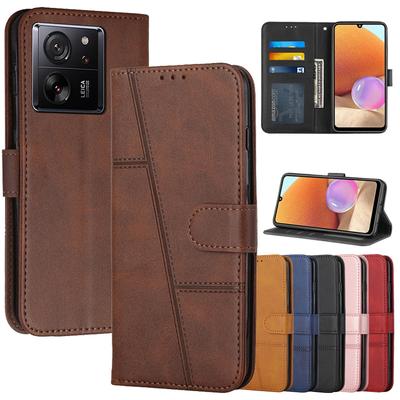 Funda de Cuero con Tapa Mi 15T para Para Xiaomi 15 Ultra 15T 14 Mi 14T Xiomi 13 Lite 13T Pro 5G Fundas Magnéticas Soporte Billetera Cubierta de Teléfono