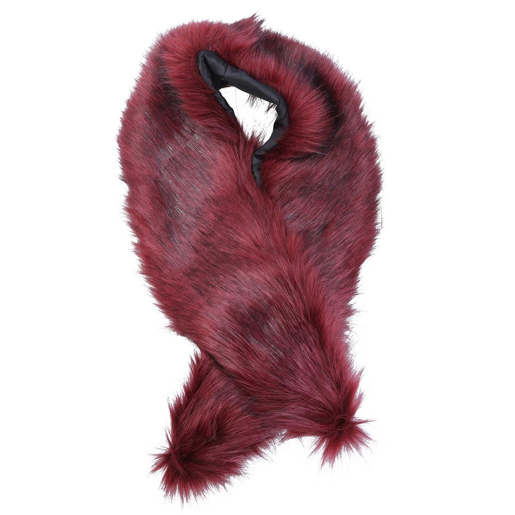 Thicken Adjustable Plush Collar Scarf Wonderful for Girls and Woman at Carnival Parties Vintage Photography Supplies