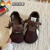 Black German training shoes New niche design sense casual breathable casual Forrest Gump shoes in autumn