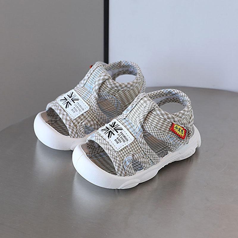 Baby Summer Soft Sole Sandals With Velcro Strap For Toddler Boys And Girls