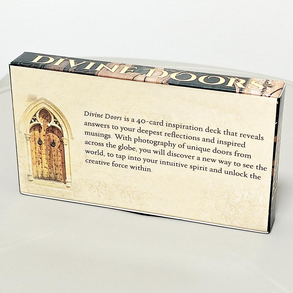 Divine Doors Oracle Deck 10.5*6cm Behind Every Door Lies Adventure, Mystery and Inspiration A 40-card Deck