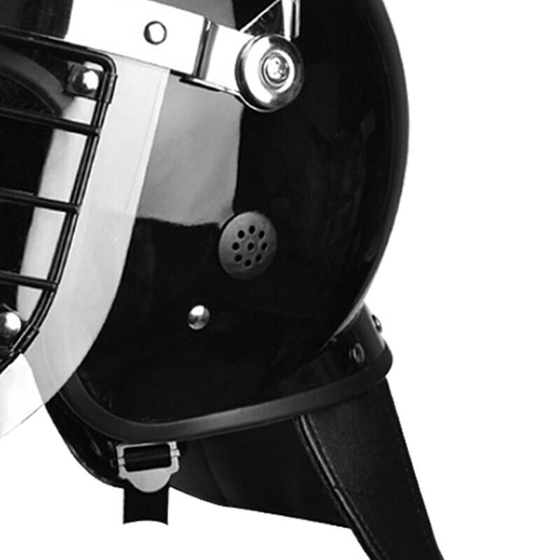 European Style Metal Mesh Anti-Riot Helmet