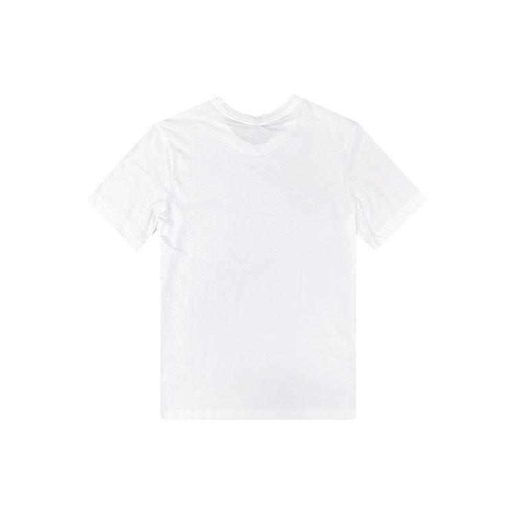 Nike T Shirts Men's White Crew Neck Moderate Straight Fit CV1987-100