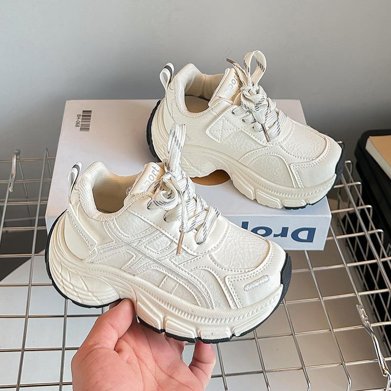 Spring and Autumn New2026Children's Sports Shoes, Lightweight and Comfortable Running Shoes for Boys, Fashionable Trendy Dad Shoes for Girls
