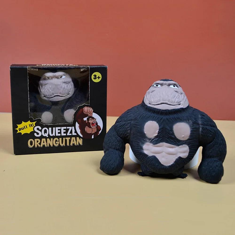 Мягкая игрушка-антистресс в виде орангутанга — фото 9