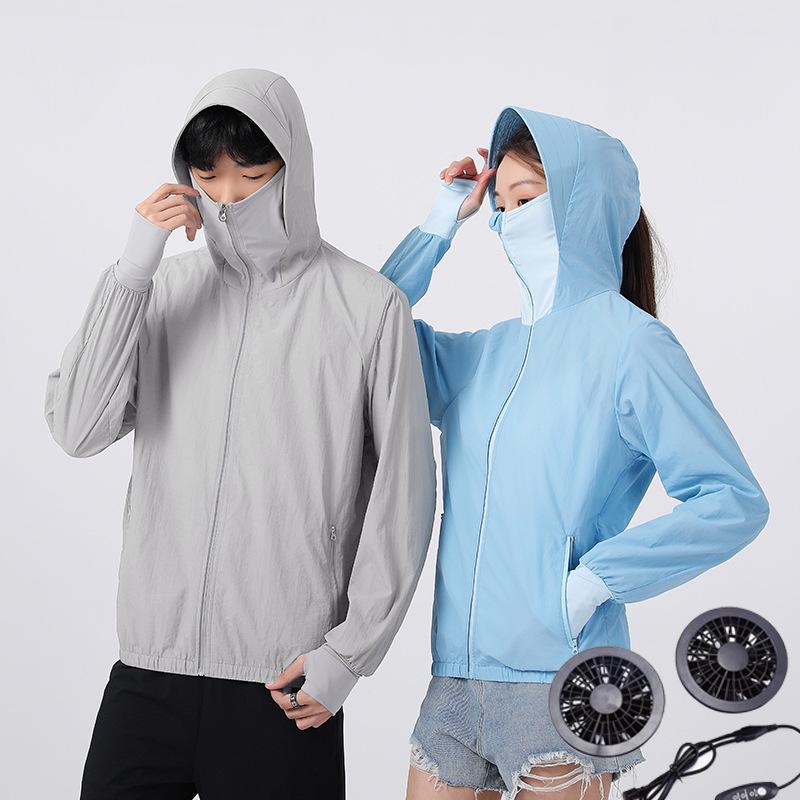 Unisex Summer Travel Sunscreen Jacket for Outdoor Sports