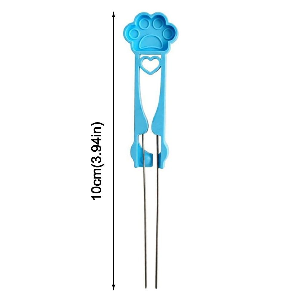 New Cat's Paw Collage Beans Pen Butterfly Point Grip Collage Beans Clip DIY Handheld Collage Bead Tool