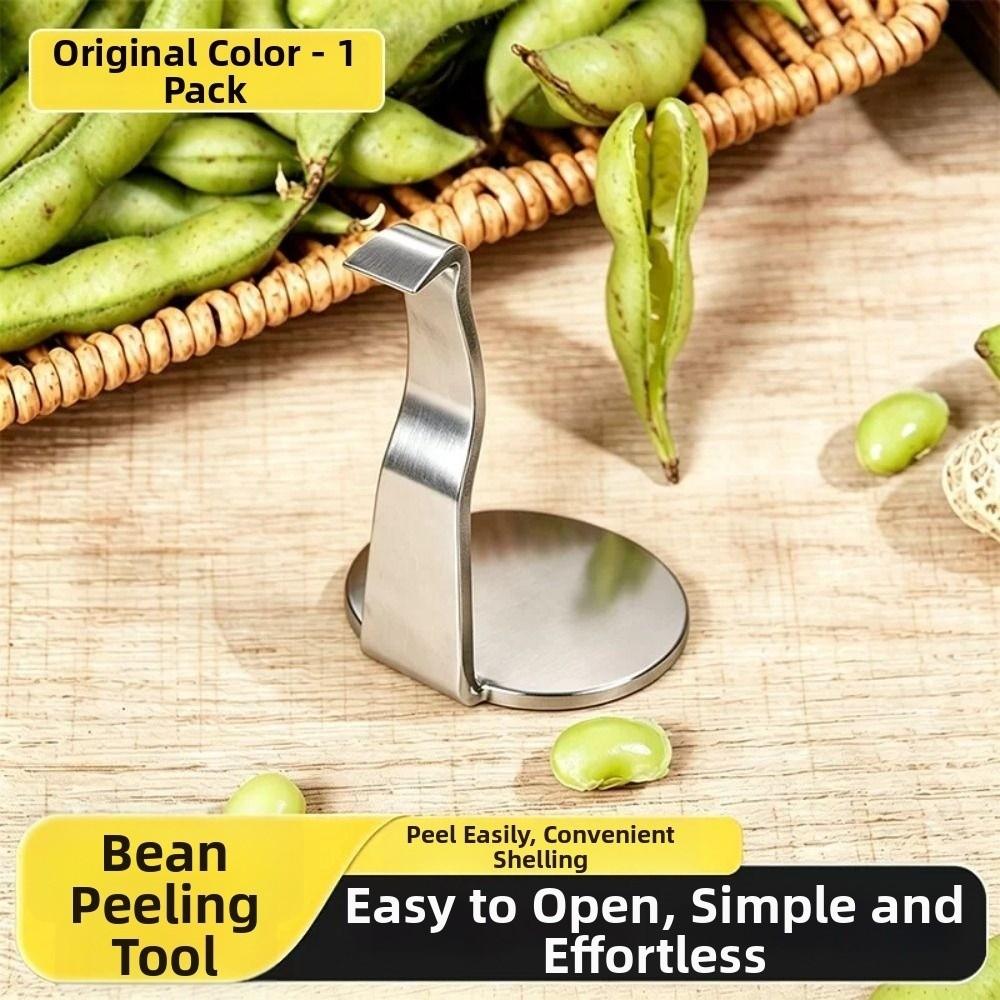 Multi-Functional Pea Sheller Stainless Steel Bean Sheller New Peanut Sheller Home Kitchen Use