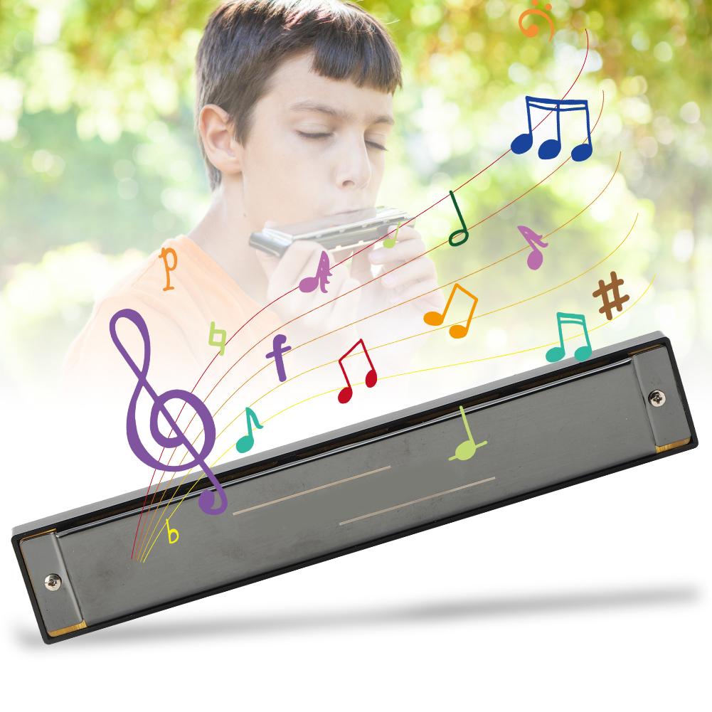 Professional Mouthorgan Harmonica Diatonic Harp Children Gifts Polyphonic C Key
