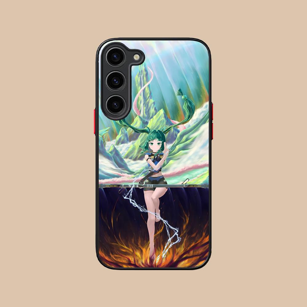 Zenless Zone Zero QingYi Phone Case for Samsung Galaxy S25 S24 S23 S22 S21 Plus FE Ultra Colorful Silicone Cover Luxury Cover