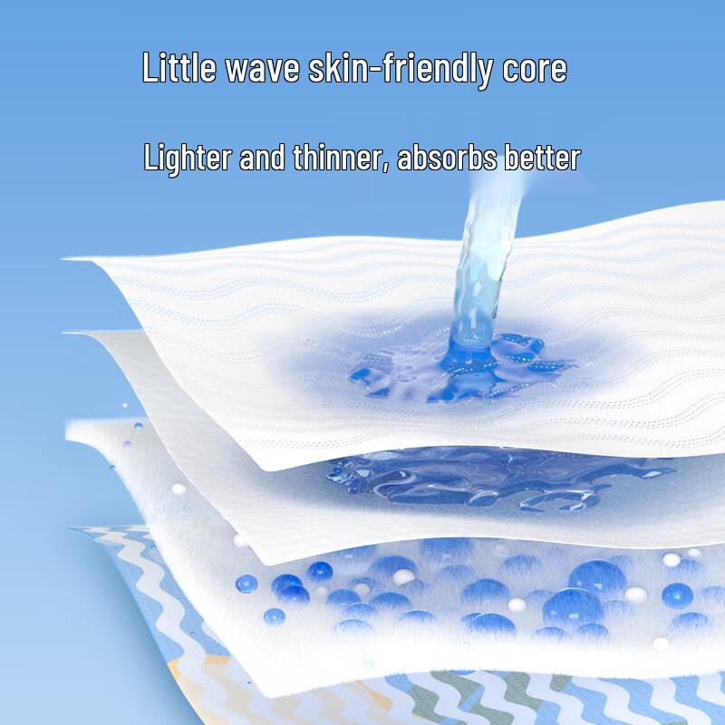 BOBDOG Little Wave Ultra-Thin Baby Diapers