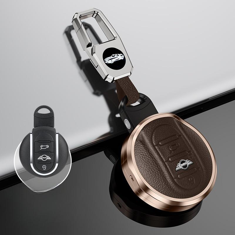 Applicable To BMW Mini Key Cover New Energy Countryman Shell Cooper New Car Key Case Ring