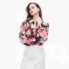 TATO Flower Realm Watercolor Print Long Sleeve Shirt