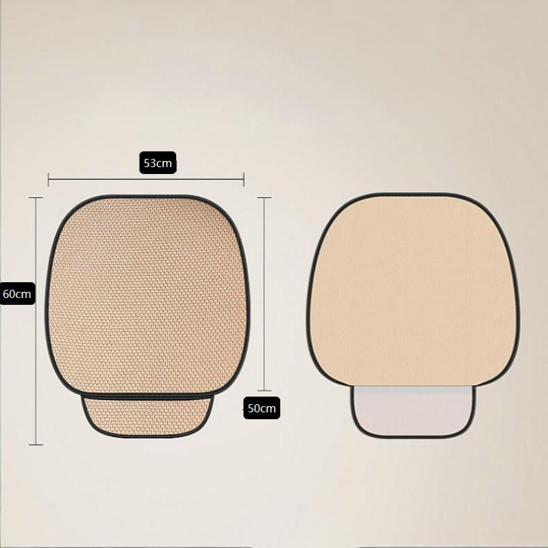 Summer Car Seat Cushion Cover Breathable Ice Silk Non Slip Auto Seat Protector Pad Men Women Universal Car Interior Accessories