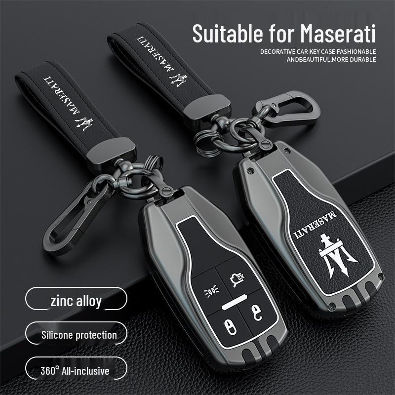 Maserati Ghibli & Levante Key Case with Metal Buckle