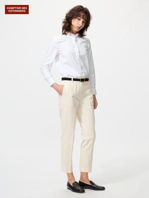 Japan Linen Cotton Ankle Pants