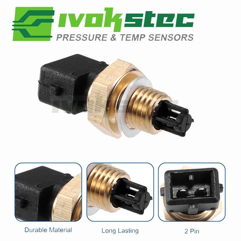 M12 x 1.5mm Intake Air Temperature Sensor For Peugeot 205 306 405 1.6 605 3.0 806 2.1 12V Citroen Honda Civic Accord 2.0 1920C5